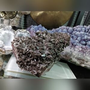 Rare Dogtooth Calcite Crystal Cluster